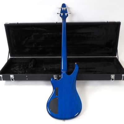 1991 Alembic Essence Bass - Transparent Blue - Figured Maple! image 4