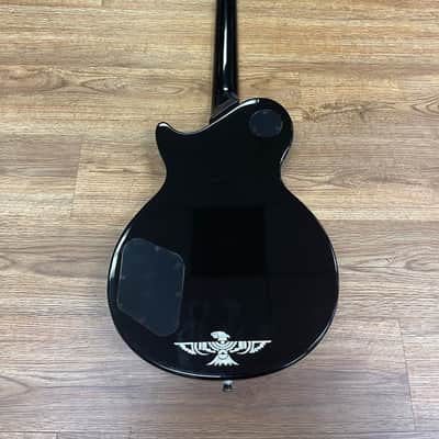 ***KEITH URBAN LIMITED EDITION LES PAUL STYLE ELECTRIC GUITAR SET NECK BLACK (USED) image 5
