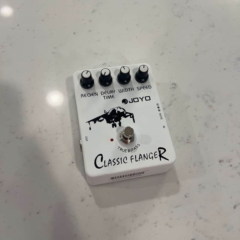 Joyo JF-07 Classic Flanger 2010s - White image 1