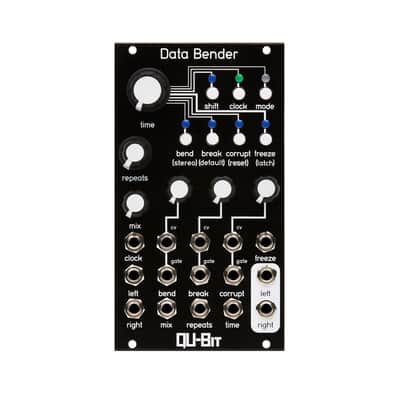 Qu-Bit Data Bender Circuit Bent Digital Audio Buffer Module - Black image 1