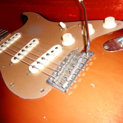 2008 Fender 60's Road Worn Stratocaster w/ Custom Shop Loretta Diaz (LD)hand wound Fat-60s image 3