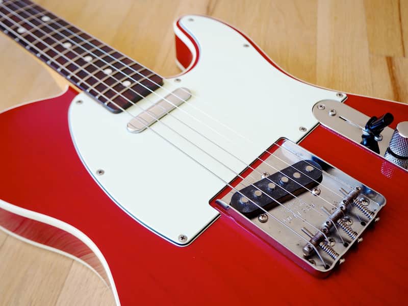 2004 Fender Telecaster Custom '62 Reissue Guitar TL62B Cherry | Reverb