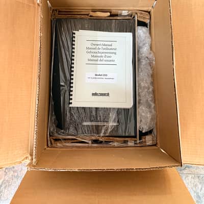 Audio Research CD5 excellent condition one owner remote manual CD clamp box image 12