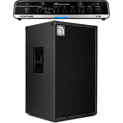 Ampeg Venture V12 1 200-watt Bass Head and 2x12" Cabinet image 1