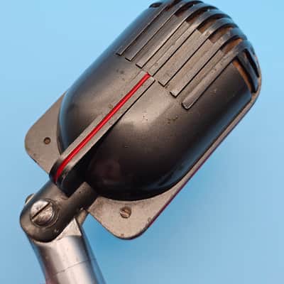 ☆Rare Vintage 1940s Shure 508 Stratoliner Microphone - 3 pin Amphenol Adapter Cable Included - Shure 51 52 708 508A 708A image 14