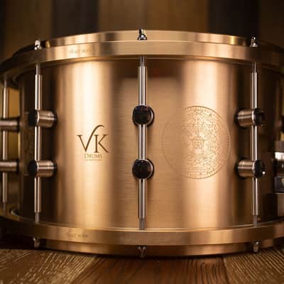 VK DRUMS (VAN KLEEF) 7EMPEST 14 X 8 CAST BRONZE DANNY CAREY
