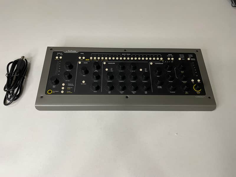 Softube Console 1 MKII Hardware/Software Mixer 2010s - Black/Grey image 1