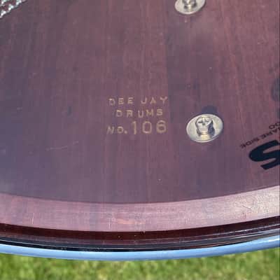 Dee Jay 13x7 Jarrah Stave Snare Drum image 10