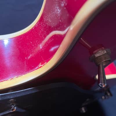 Epiphone Riviara 1971 - Red Burst image 5