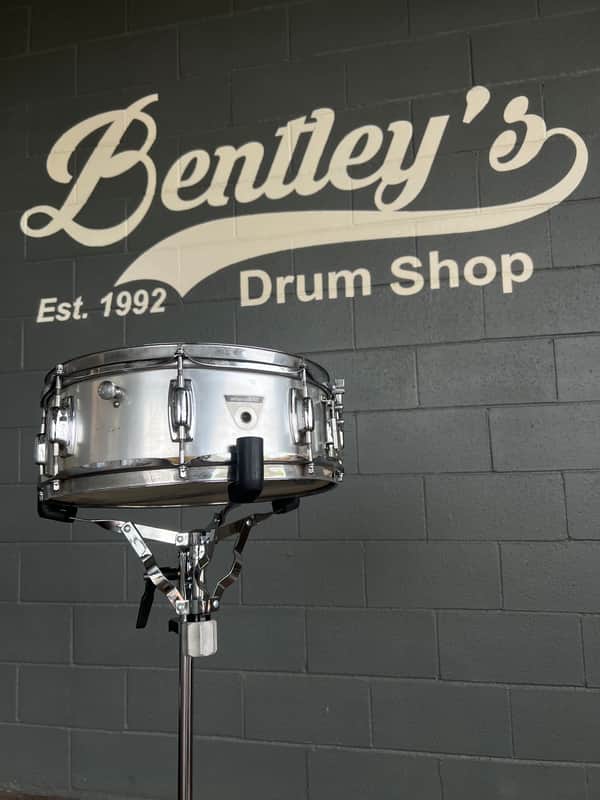 Vintage 70's Ludwig Standard Aluminum 5x14" Snare Drum image 1