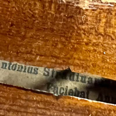 Antonius-Stradivarius (Copy) Cremonensis Faciebat Anno 17 -Full Size Violin w/ Case image 7