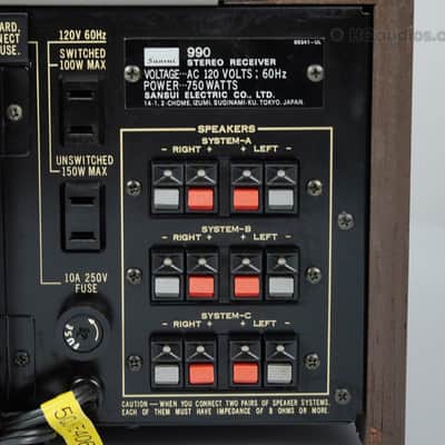 Sansui 990 Stereo Receiver (EU's version of Sansui 9090)-Restored-1year WRT image 14