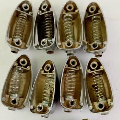 Made In Japan Hoshino? 1+ Slingerland-Sound-King-Copy Lugs 1 17/32" Chrome 60s image 4