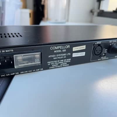 Aphex Compellor 320 compressor - mastering legend in great shape image 6