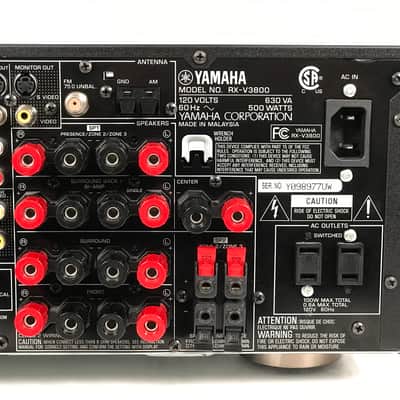 Yamaha Natural Sound AV Receiver RX V3800 image 11