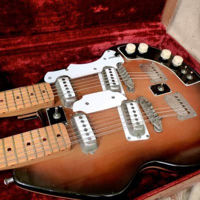 Stratosphere Twin Doubleneck 1957 Sunburst image 3