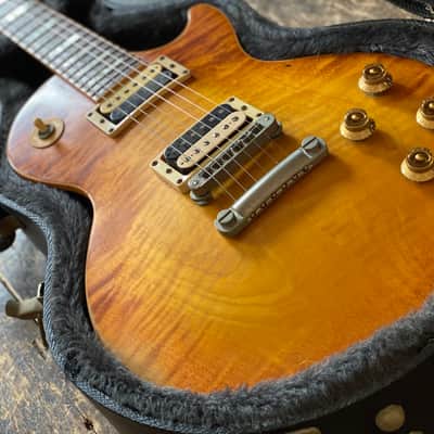 Gibson Les Paul Yamano Standard Faded Non Chambered 1st Year 2005 Figured Heritage Cherry Sunburst w/ OHSC & Docs image 2