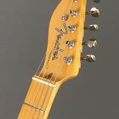 LEFTY! Fender American Vintage ‘52 Reissue Tele Glendale USA Custom Shop Paulownia Custom Guitar NOS Relic Featherweight 5.52 Lb HSC image 3