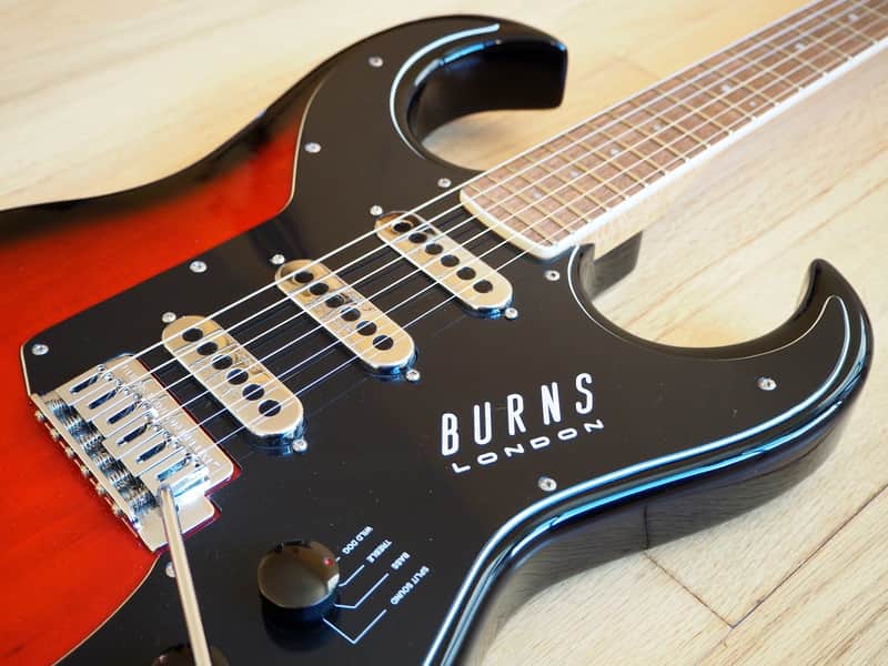 Burns London Bison 62 Vintage Reissue Electric Guitar Tri-Sonic