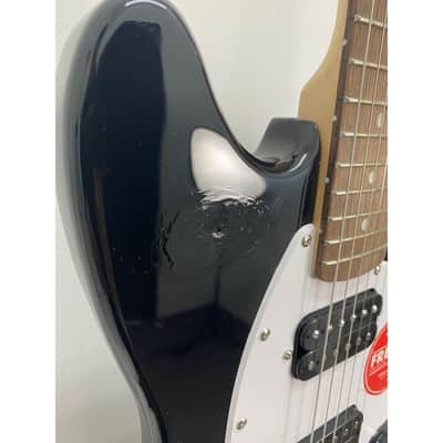 Squier Bullet Mustang Electric Guitar Black B-Stock image 2