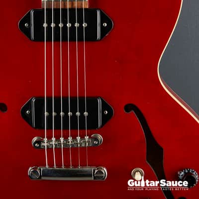 Gibson ES-335 Dot P-90 2019 - Wine Red (Cod.1892UG) image 4