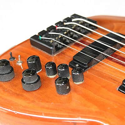 Tobias PRE Gibson fretless 5 string bass W/13 pin midi output image 3