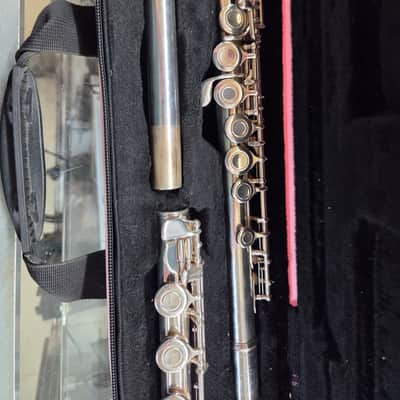 Yamaha Allegro Intermediate B-foot YFL-471 2000s - Silver 925 image 4