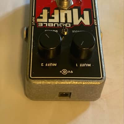 Electro-Harmonix Double Muff Nano Fuzz 2010 - 2020 - Black / Red / Metal image 4