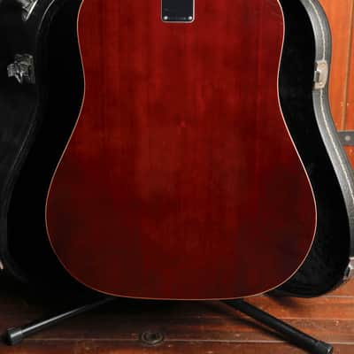 Epiphone FT-160 Texan-12 Sunburst 12-String Acoustic Guitar MIJ 1970s Pre-Owned image 14
