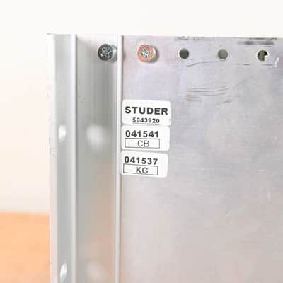 Studer D23m I/O System w/ A-Link HD Card, Fan Module, and Filter Module CG01BZR image 10