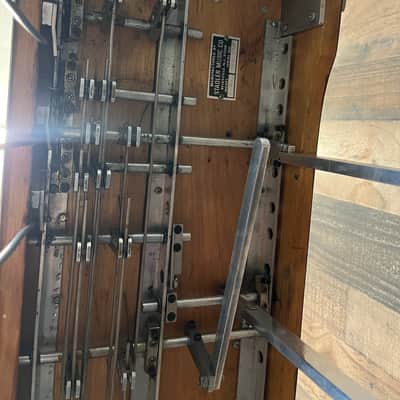 Marlen D-10 3x5 Single Pedal Steel 1970s - Wood Grain with Original Case image 24