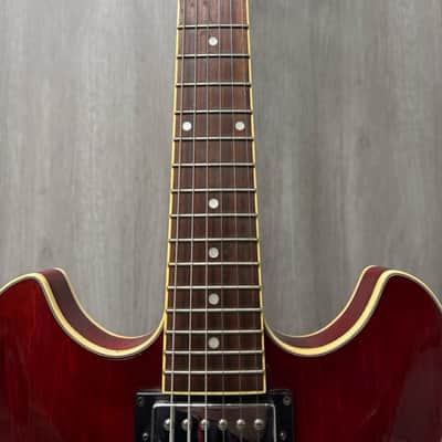 Ibanez Artcore AS73-TCR-12-01 Semi-Hollow Guitar – Transparent Cherry image 4