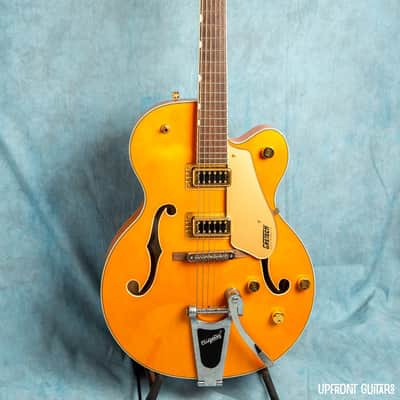 USED Gretsch G5428TG-59 Limited-Edition Electromatic Orange Stain 2023 Hollow Body Electric Guitar - No Bag/Case image 7
