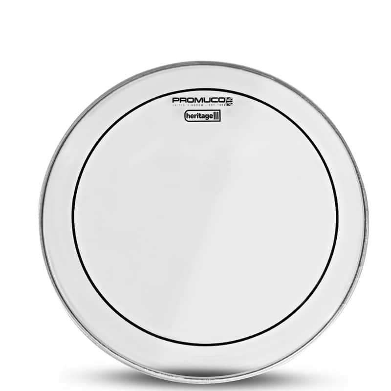 Promuco Heritage Tom Drumhead 2-Ply Oil-Filled Clear - 13" image 1