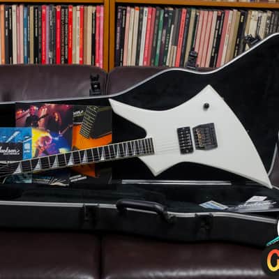 Jackson KE-1 KE1 Marty Friedman 1996 Snow White Pearl Made in USA -VIDEO- image 1
