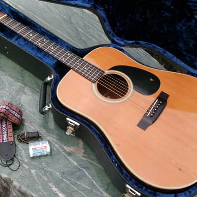 1979 Yairi DY-28 All Solid Guitar Natural+Deluxe Yairi hard case, Guitar strap and more image 1
