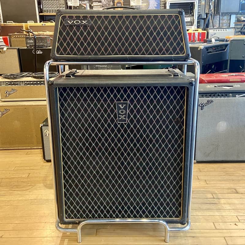 1966 Vox Westminster V118 Head & V418 18" Speaker Cabinet - 120 Watts image 1
