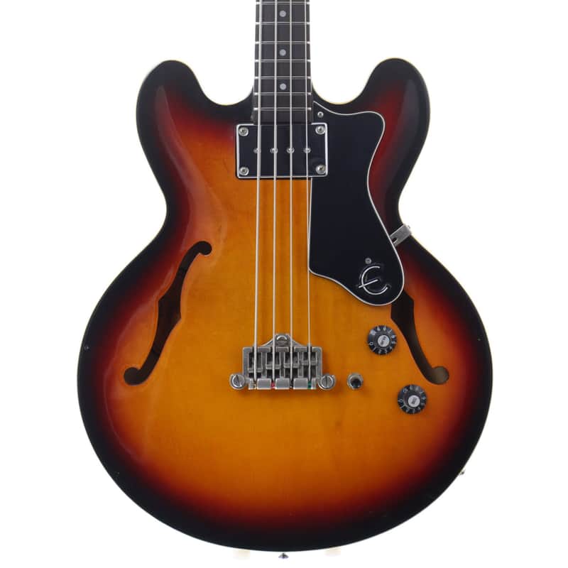 Epiphone Rivoli Bass VC Sunburst [R96K 0341] (01/07) | Reverb Brazil