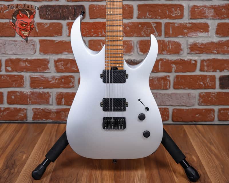 Jackson USA Series Misha Mansoor Signature Juggernaut HT6 Satin Silver 2023 w/OHSC (B-Stock) image 1