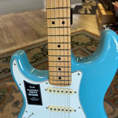 Fender Player II Stratocaster Left Handed, Aquatone Blue #387 W/ Free Shipping image 5