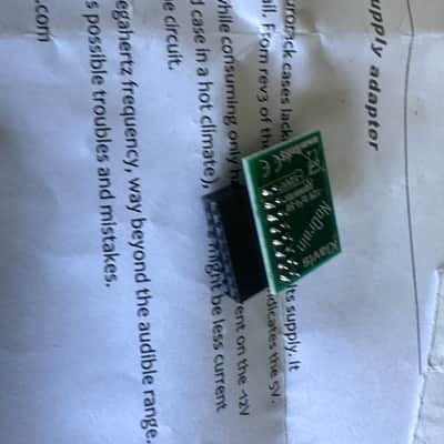 LNIB Klavis NO DRAIN +5v Converter for Eurorack Power Supplies with no +5v rail like endorphin.es , tiptop, Erica, etc NoDrain image 4