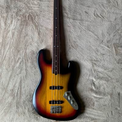1976 Fernandes Japan FJB-65 Jazz Bass (Black) | Reverb