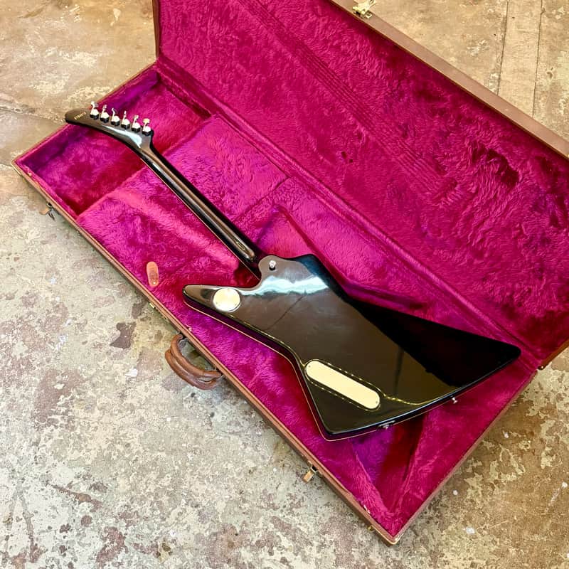 Greco EX-800 Explorer 1979 black beauty original vintage MIJ Japan
