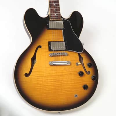1995 Gibson ES-335 Dot Reissue - Sunburst - Flamed Maple! - Original Case image 3