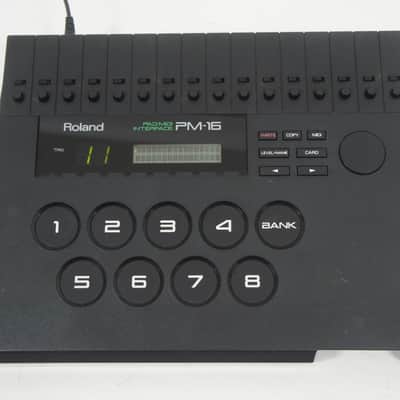 Roland PM-16 Pad-MIDI Interface 16Drum Pads to MIDI Converter w/ 100-240V PSU image 2