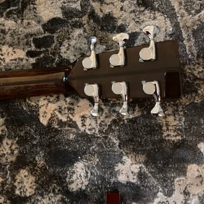 August acoustic electric jumbo usa made guitar image 6