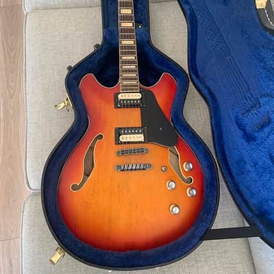 Ibanez ASV73-VAL 5B-01 2020 - Cherry Sunburst image 1