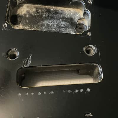1980's Japan Ibanez Roadstar II RG410 Black Guitar Body Edge Tremolo Ready image 5