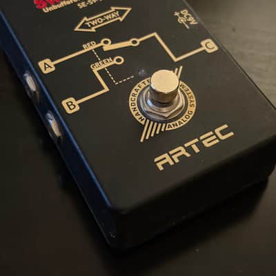 ARTEC SE-SWB passive lSE-SWB - A/B Guitar Switch Pedal image 1