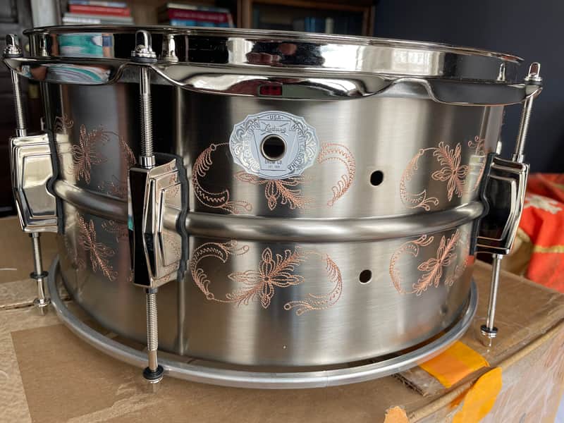 Ludwig Engraved Pewter Copper 2020 image 1